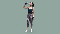 Stylized Fitness Character
