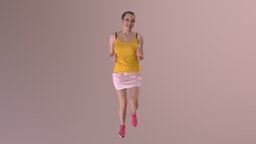 Running Woman Sports Domi Skirt Tanktop