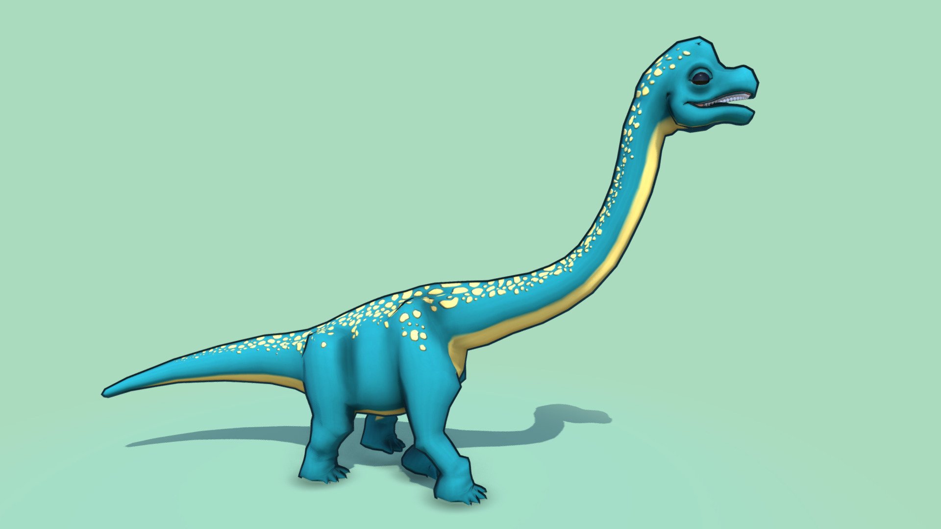 brachiosaurus 3d