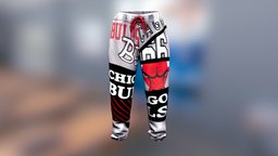 Basketball Style Hip Hop Track Suit Pants