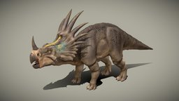 Styracosaurus A. (non-rigged / non-animated v.)