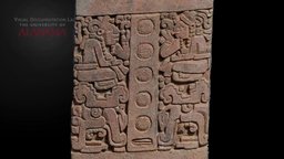 Maya gouged-incised cache vessel