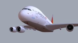 Airbus A380-8 Asiana airlines livery