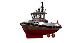 Ultra compact ASD tugboat