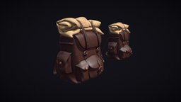 Backpack(mid-poly and subdivision)