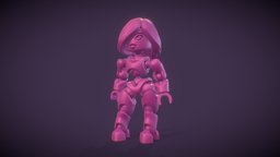 3D Printable Articulate Minifig Version Two