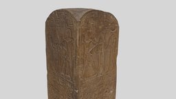 Scan of Egyptian Stele