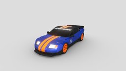 Low Poly Car Muscle Car 2 (stanced)