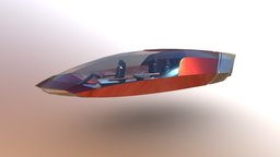 futuristic Flying Car 2