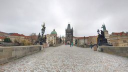 Prague Charles Bridge 360 VR