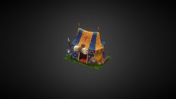 Fantasy Army Tent