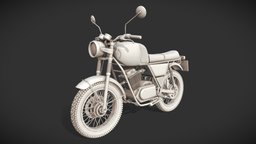 125cc Old Style Motorcycle