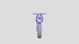 MOTORCYCLE 3D GAME ASSET (MODEL)