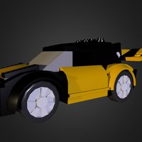 Lego Rally car