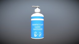 Game Ready Disinfectant Hand Sanitizer Bottle