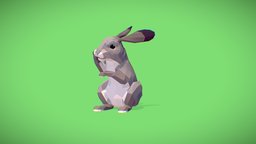 Poly Art Rabbit