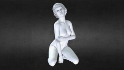 3D Model Mannequin   (DUMMY Girl_002)