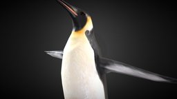 Emperor Penguin Rigged
