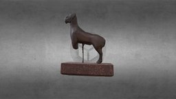Figure of an animal (possibly a horse)