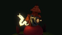 haunted snail house.
