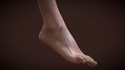 Woman_Foot 01(PBR texture)