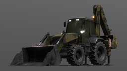 Tractor Excavator Model 01 (Military version)