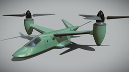 Military VTOL aircraft concept