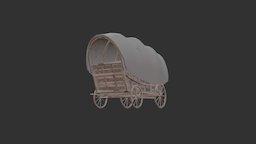 Wild West Cowboy Wagon