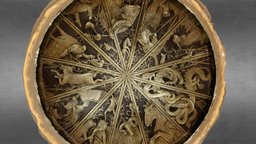 Cupola Ceiling with 12 Chinese Zodiac Signs