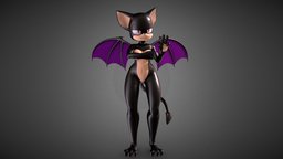 Sonic Girls Valkyria Black Bat