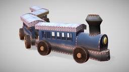 Festive Toy Train