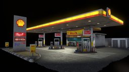 Shell Fuel Station