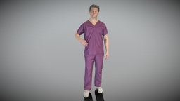 Man in surgical uniform 341