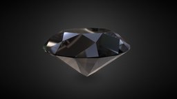 Flawless Black Diamond (Carbonado)