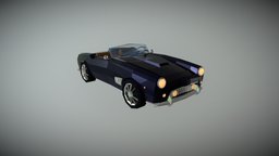 Low Poly Roadster