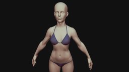 Full Body Female Anatomy