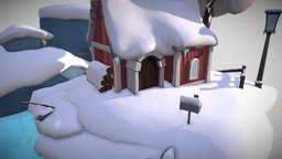 Stylized Snow House