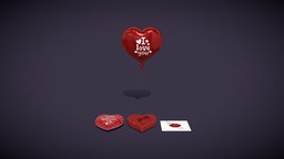 Valentines Day 3D Model
