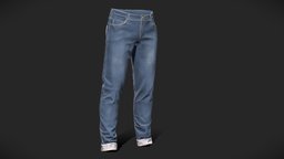 Jeans( Game ready)(Marvelous Designer)