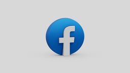 Facebook 3D Logo