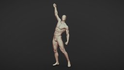 Male Full Body Sculpt Pose 15