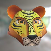 Paper Tiger Mask