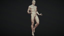 Male Full Body Sculpt Pose 1