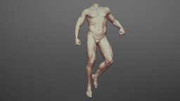 Male Full Body Sculpt Pose 4