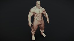 Giant Muscular Man