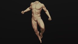 Male Full Body Sculpt Pose 10