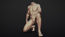 Male Full Body Sculpt Pose 7