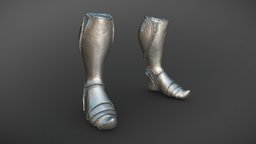 Zbrush Armored Footwear 08
