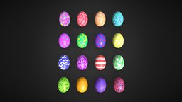 4 Sets Of Easter Eggs