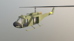 Heuy Helicopter (Low Polly (WIP))